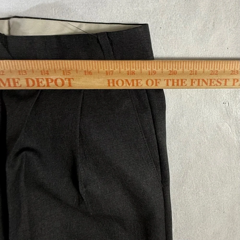 Lauren Ralph Lauren Pleated Wool Dress Pants‎ Trousers Mens 38x30 Charcoal Gray